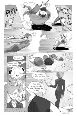 junkyardheroes: Junkyard Heroes updated today! only one or two pages left in the chapter!! if youd like to support the comic, share it with your friends! oh and you can check out my patreon and follow me on twitter- all the links are on my blog sidebar.