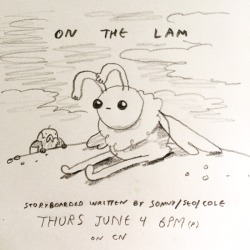 On the Lam promo by writer/storyboard artist Seo Kimpremieres Thursday, June 4th at 6/5c on Cartoon Networkseokim:  Another new episode I worked on airs tonight (new ones all this week). We got to work with Cole!
