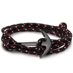 gentclothes:  Rope Anchor Bracelet - Get 10% OFF with code TUMBLR10!