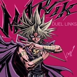 kazuki-yugioh-en: It appears he is entering DUEL LINKS so I drew Marik for the first time in a while! 😁  Everyone please be on the lookout while competing too 😳 Enjoy! 😃  https://www.instagram.com/p/BW9Xix-gaiy/ 