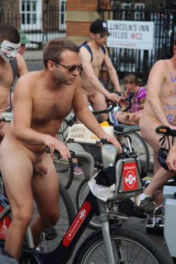 teamwnbr: World Naked Bike Ride London UK 2016 To see more pics of this great event go to… http://publiclynude.tumblr.com/ The WNBR is a world-wide campaign that has a number of key issues it promotes at events all over the world.  Its objectives are:
