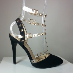 cutesyoriginals:  Slingback heels on sale ึ Shop: http://www.cutesyoriginals.com/product/liliana-rubik-5-suede-pointy-toe-pump/