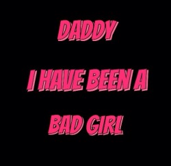 gothambbc:  kittenlikedaddy:  Daddy I have been a bad girl  What should your daddy do about that?