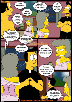 hentai-doujinshi-art:  Simpsons doujinshi;