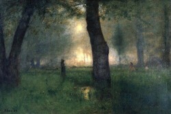 art-is-art-is-art:  The Trout Brook, George Inness
