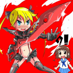drakmeire:  And the award for simultaneous best and worst crossover ever goes to….Kill La Kill Me Baby