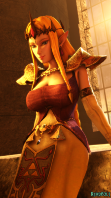 deadboltreturns: Completely Innocent scene of Princess Zelda… Nothing else to see here. Don’t even bother looking down below for more images as there won’t be any there… &gt;.&gt;  Full Resolution Brunette  Normal  Topless  Nude  Pregnant Blonde