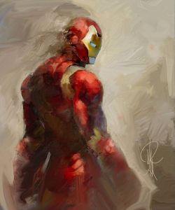 xombiedirge:  Iron Man &amp; Captain America by Alberto Varanda