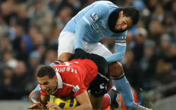 Carlos Tevez Fists Rio Ferdinand on field  This interaction on the field between Carlos Tavez and Rio Ferdinand happened a while ago, but I…View Post