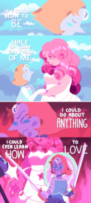 glattax:    WOW,, i found this steven universe art i made in 2016 i never uploaded anywhere because i didnt finish comics for the whole songs lyrics,, b ut i felt like it deserves some spotlight now after, what, 2 years being forgotten by me??? enjoy