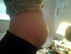 littlemissnoteverything:  26 weeks :) - 98 days to go - almost in the 3rd tri xo 