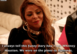 stankonia:  Lil Kim talking about the first time she met Whitney Houston.