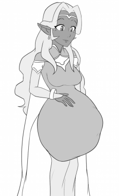 For this month my anonymous contributor requested a picture of Allura  from the recent Voltron series after having just finished quite a large  meal.Links: - Patreon - Eka’s Portal - SFW Art - Tip Jar