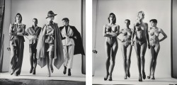 Helmut Newton - Sie Kommen (Dressed and Naked)