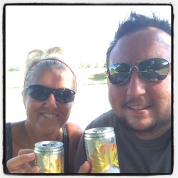 Rehydrating after our 3 mile walk! #CoorsSummerBrew