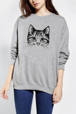 bluetyphooninternet: Cat sweatshirts. 001 ||  002  ||  003 004  ||  005  ||  006 007  ||  008  ||  009 Which cat do you like best? 