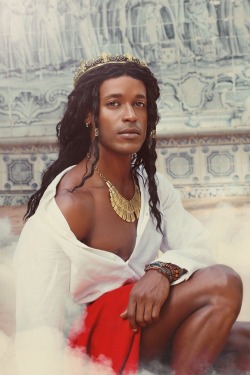 shadesofexotic:Paulo Pascoal is regal in these stunning photographs by Francisco Martins.