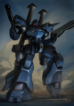 absolutelyapsalus: Just an absolutely solid design by Izubuchi Yutaka. Loved the Kampfer since the day I first seen it. Honestly, Mecha like this are why I have the utmost respect for good mechanical designers. Today’s Gundam of the Day was drawn by