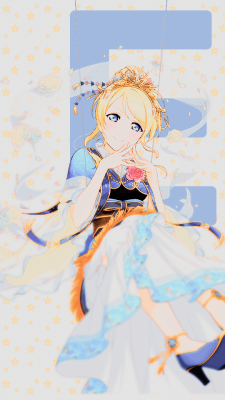 shhinah:  Happy Birthday to my beautiful Eli Ayase! ❤ (540px X 960px phone wallpapers)  