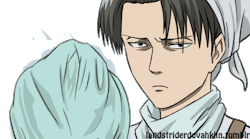 short-blunt-heichou:  landstriderdovahkiin:  Levi will clean your dirty blog  No No No!LEAVE MY DIRTY SCREEN ALONE!Levi: *Death glares*Fine, clean the screen and please stop glaring at me! 