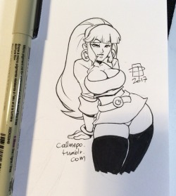 chillguydraws: callmepo:  Are you… down with the THICC-NESS? (Ooo wah ha ha HA!)  A little tiny doodle of a thicc Pacifica Northwest to end the day.  Thicc Pacifica? Now there’s an idea.  &lt;3 ///&lt;3