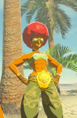 bemyhomodachi:What is Garnet doing in Breath Of The Wild??