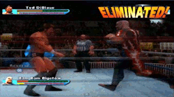 over-as-hell:  sexyglitch:  Matt: &ldquo;When Bam Bam Bigelow is roaring behing you, just turn around and take it!&quot;   wait what fuckin game is this?! 