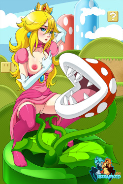 hizzacked:    Hey guys! I wanted to draw Peach. Like, so bad. I was playing smash bros the other day and started to realize all the sexy nintendo girls I wanted to draw… Maybe I should draw samus again!!Anyways, here’s my boo, Peach! I just love her