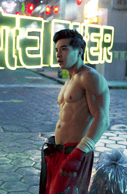 zachary-levis: Ludi Lin as Lance in Black Mirror: Striking Vipers