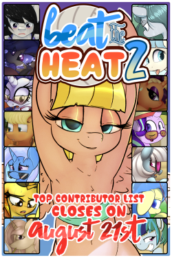 summercloppack:  Final Opening Weekend for Beat the Heat 2! Seeing as we reached our milestone goal, the only thing closing on Sunday night at 11:59 PM EDT is the Top Contributors ranking. So if you are looking to support us further and would like some