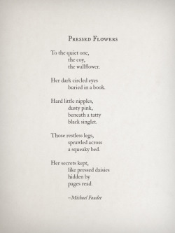 michaelfaudet:  Pressed Flowers by Michael Faudet   