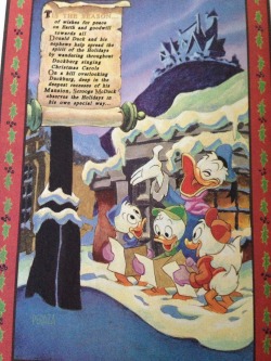 glitteringgoldie: Behold, the saddest Christmas comic ever created. Photos from my Uncle Scrooge #251. This story is titled “‘Tis the Season”. Script by Bob Foster and art by Mike Peraza.  