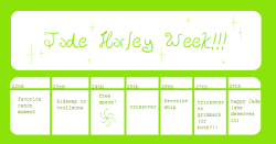 jadeharleyweek:  hey dudes!!!! Jade Week is here!!! I’m not sure if this is a thing yet but i absolutely love Jade Harley and she deserves the world. Jade Week is August 22nd-28th 22nd - favorite canon moment 23rd - kidswap or trollsona (or just plain