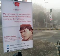 hopingpakistan:   &ldquo;My son made his mother cry, but saved hundreds of mothers from crying for their children,&rdquo; Mujahid Ali, Aitzaz’s father is quoted as saying.  Every second pakistani is an unsung hero. This seventeen year old school boy,