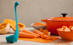 cubebreaker:  Designer OTOTO’s Loch Ness Ladle adds fun and mystery to any kitchen.