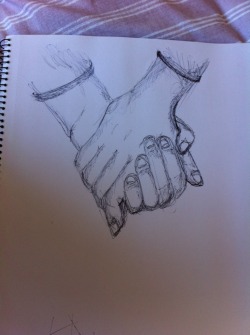 Got bored and drew some hands  Own drawing