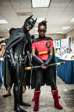 cosplayingwhileblack:  Before we enter the new year, here’s a top 10 of the pics on the blog this year. (Ranked in order of most notes) 1. Characters: Batman &amp; Robin Series: DC Comics Photographer: Andrew Browne Cosplayers: Unknown 2. Character: