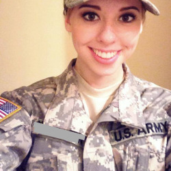 usmilitarysluts:  Army CPL with 25ID shows off her tattoos under her uniform in a few selfies.