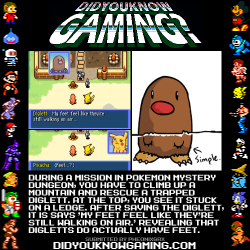 didyouknowgaming:  Pokemon Mystery Dungeon. http://www.youtube.com/watch?&amp;v=pjyPNVg7dRU 