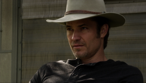Timothy Olyphant (Deputy U.S. Marshal Raylan Givens) from Justified season 4 final episode (Ghosts) Beauty. Faces