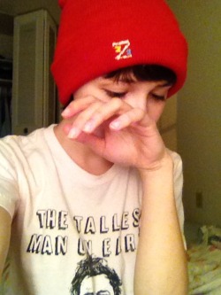 i am learning embroidery. started with the team zissou logo on this red hat