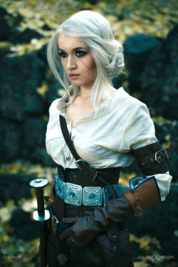 cosplayblog:  Cirilla Fiona Elen Riannon (as known as Ciri or the Lion Cub of Cintra or Ciri) from The Witcher 3  Cosplayer: Love Squad  Photographer: Alexander Turchanin [WW | FB | VK]   