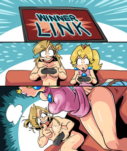 dconthedancefloor:  Peach never lose In all kinds of ways &gt;:3cmore Link x Peach for yaThe Hero of Hyrule: itch / gumroadPeach perfect: itch / gumroadPeach perfect physical formsYoung Link X Peach X LinkHero Peach X Prince Link