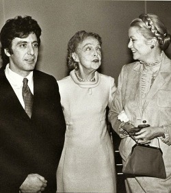  Al Pacino, Lillian Gish and Princess Grace of Monaco (1981) 