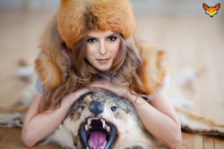 foxyfur60:  Anna Kendrick  Ferocity isn&rsquo;t all in the snarl and the teeth.It&rsquo;s in the devil&rsquo;s playground between the ears.And you can see Who is most ferocious!
