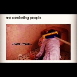 #therethere #me #imhelping #comforting