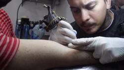 Con él bro @orlandob de @caseroloops #tattoo #tatu #tatuaje #inked #ink #inkup #inklife #barquisimeto #lara #venezuela #gabodiaz04