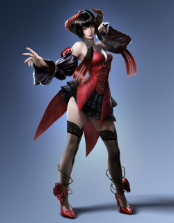olololkitty:Tekken Revolution / Tekken 7 - Eliza - concept art