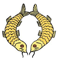 The Two Golden Fish Symbolize Good Luck And Fortune, Courage And Fearfulness To Face