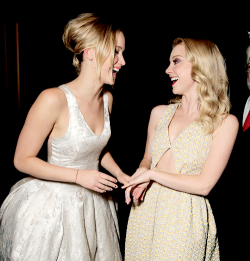 Blondiepoison:  Natalie Dormer And Jennifer Lawrence Attend The Premiere Of Lionsgate’s